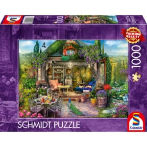 Pussel - A dream garden shed among the vineyards, 1000 pcs bitar