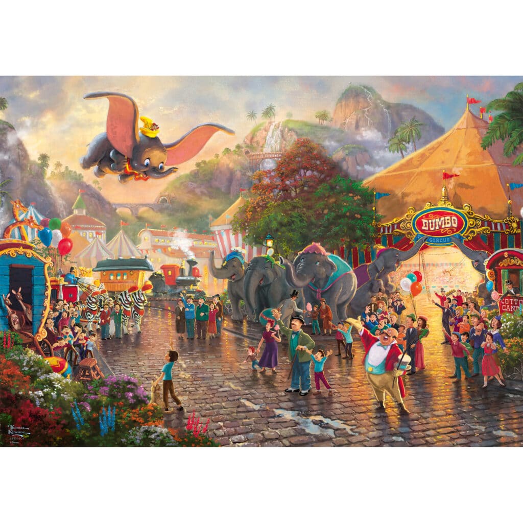 Pussel – Disney, Dumbo, 1000 bitar