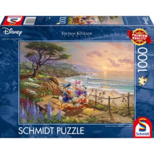Pussel - Disney, Donald & Daisy, 1000 bitar
