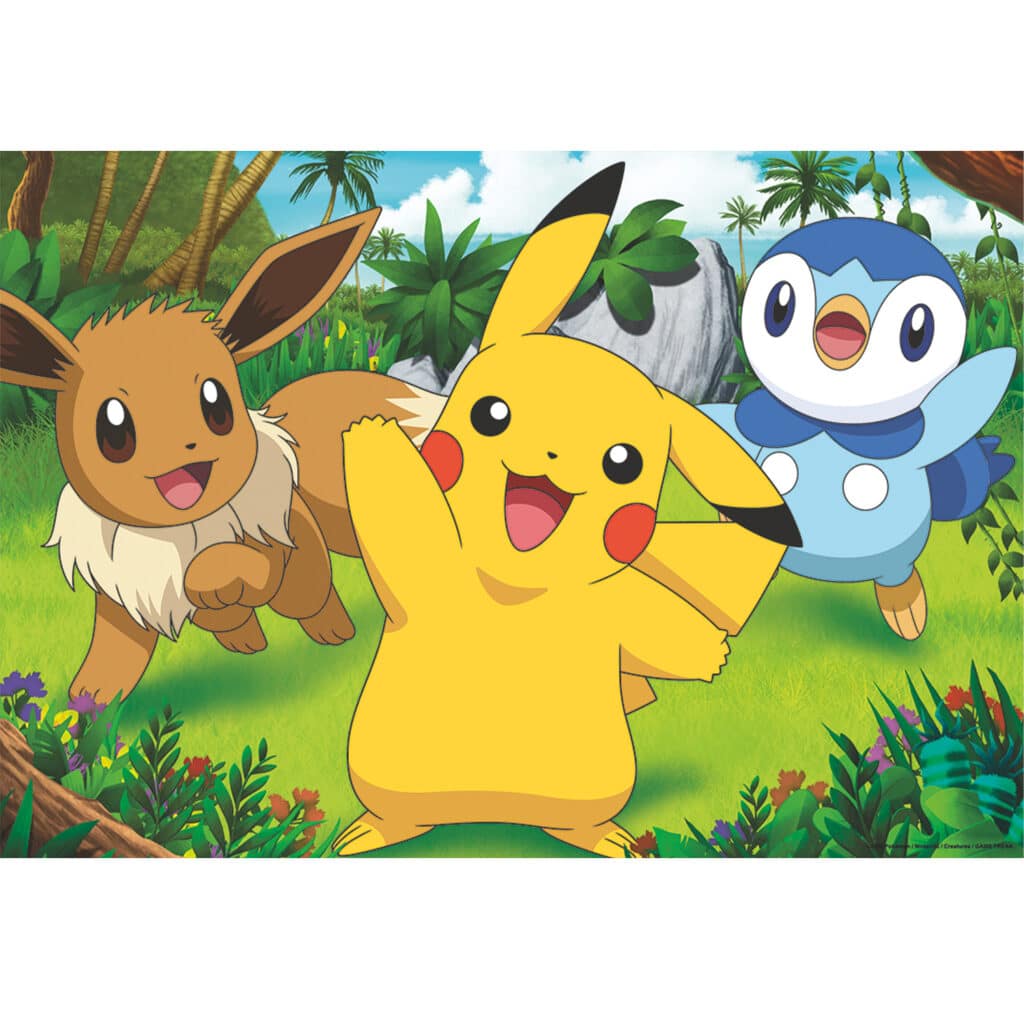 Ravensburger Barnpussel – Pokémon: Pikachu & Vänner 2×24 bitar