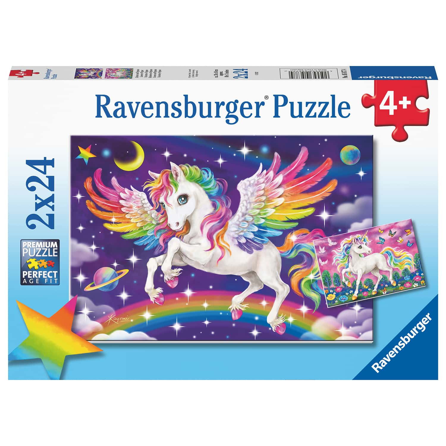 BarnPussel - Unicorn And Pegasus 2x24 bitar