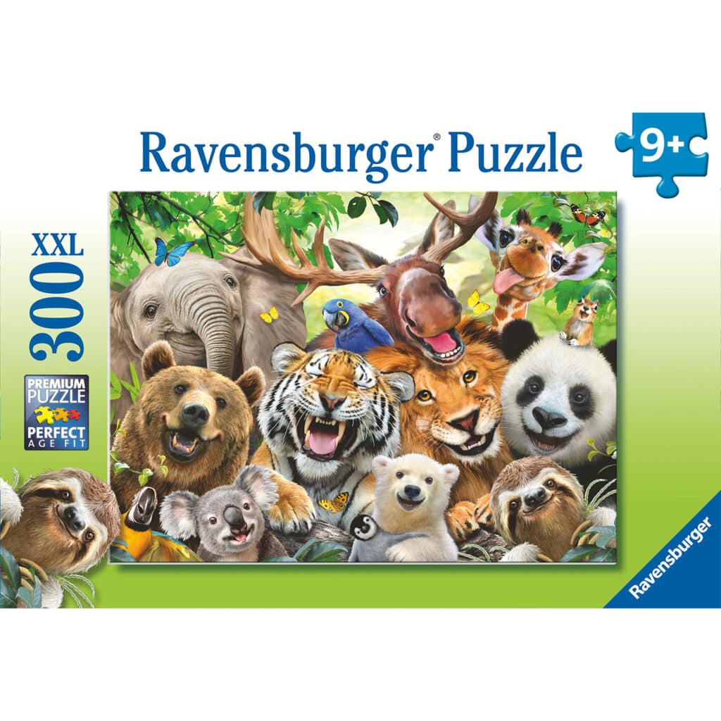 Pussel – Exotic Animals Selfie 300 bitar