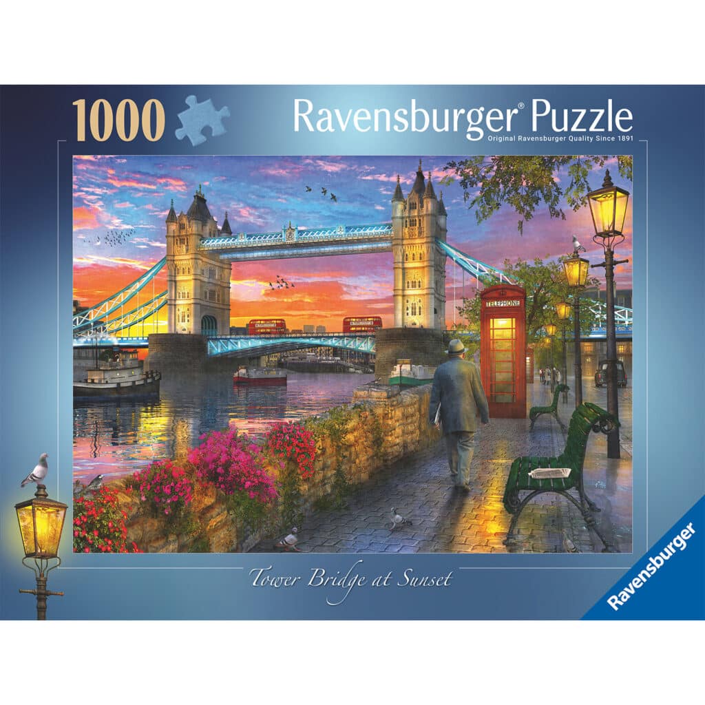 Pussel – Tower Bridge At Sunset 1000 bitar