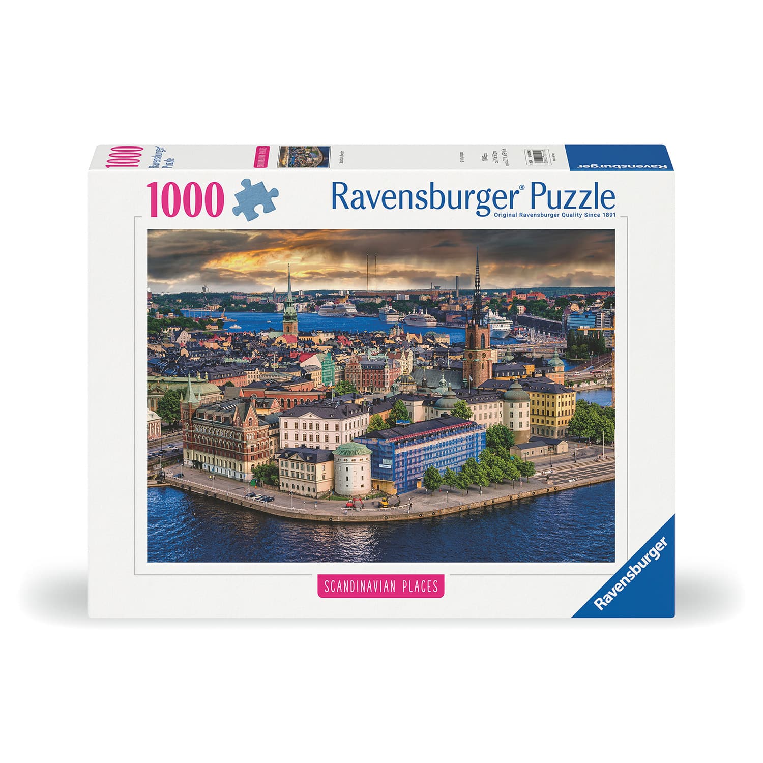 Pussel - Scandinavian Stockholm Sweden 1000 bitar