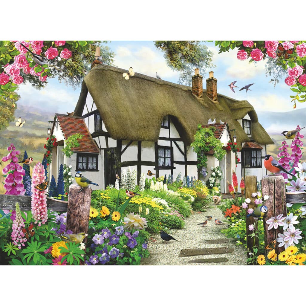 Pussel – Thatched Cottage 500 bitar