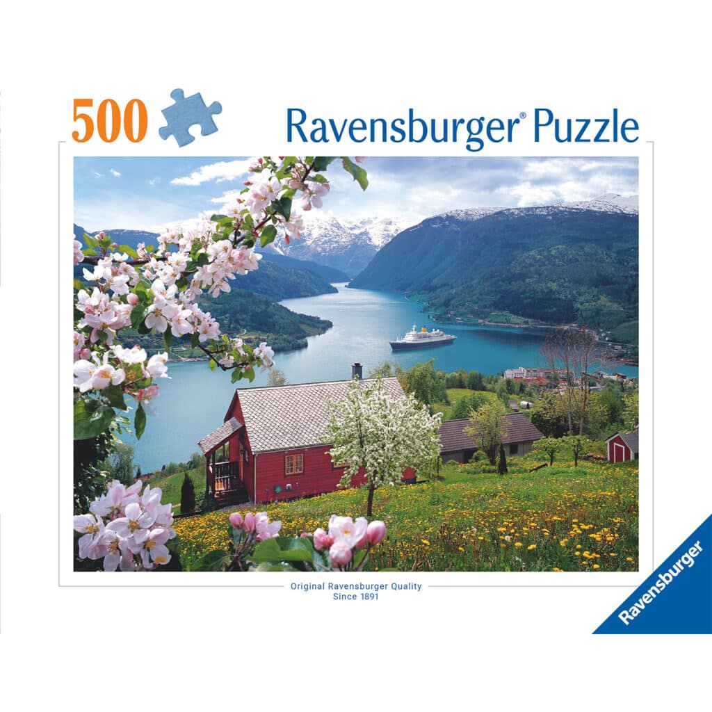 Pussel – Scandinavian Landscape 500 bitar