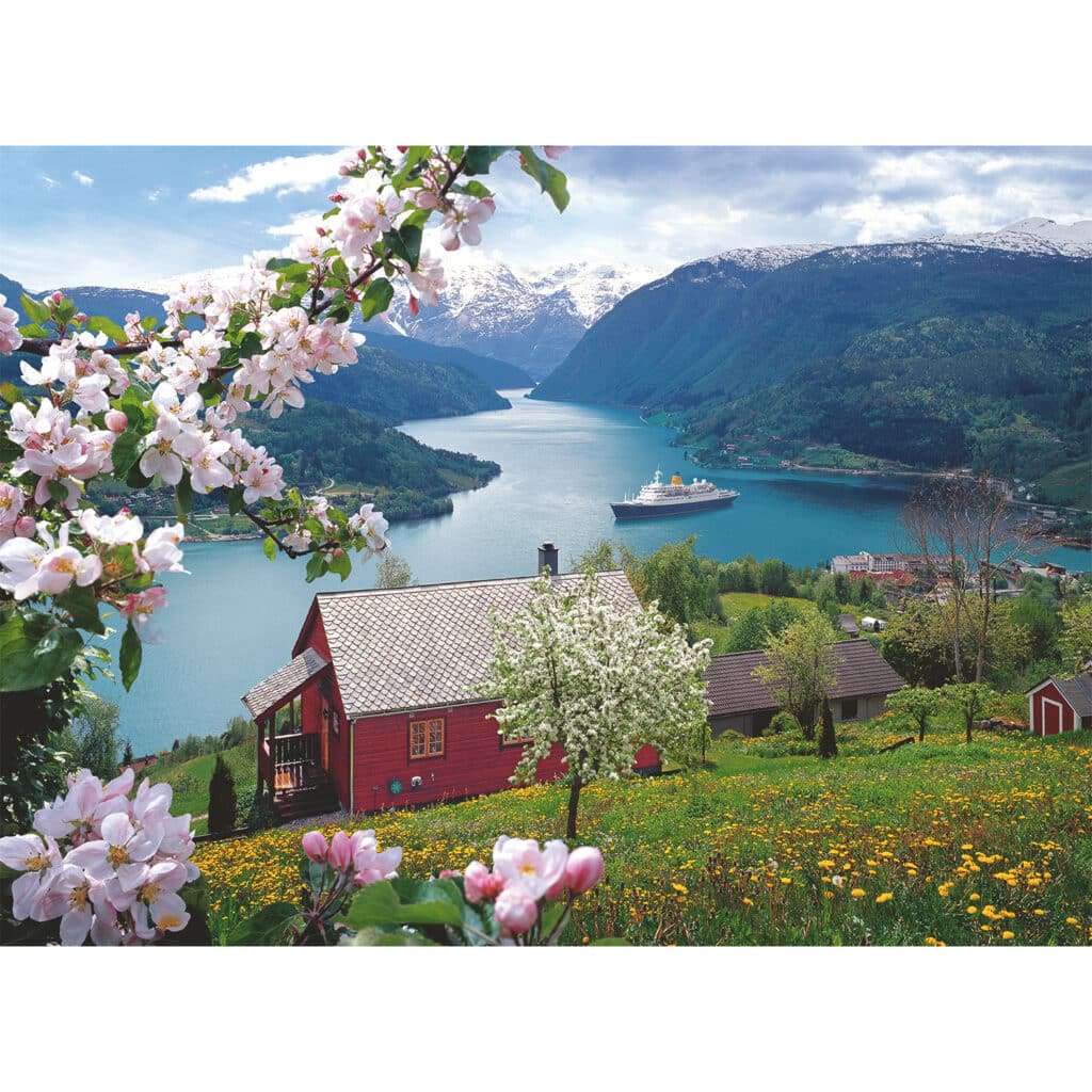 Pussel – Scandinavian Landscape 500 bitar