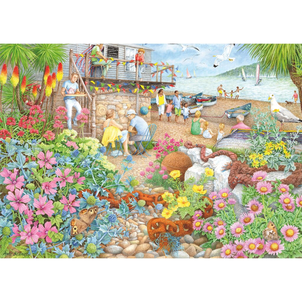 Pussel – Beach Garden Cafe 1000 bitar