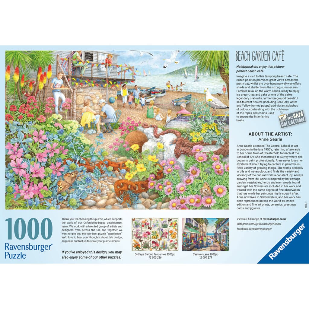 Pussel – Beach Garden Cafe 1000 bitar