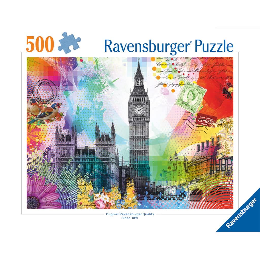 Pussel – London Postcard 500 bitar