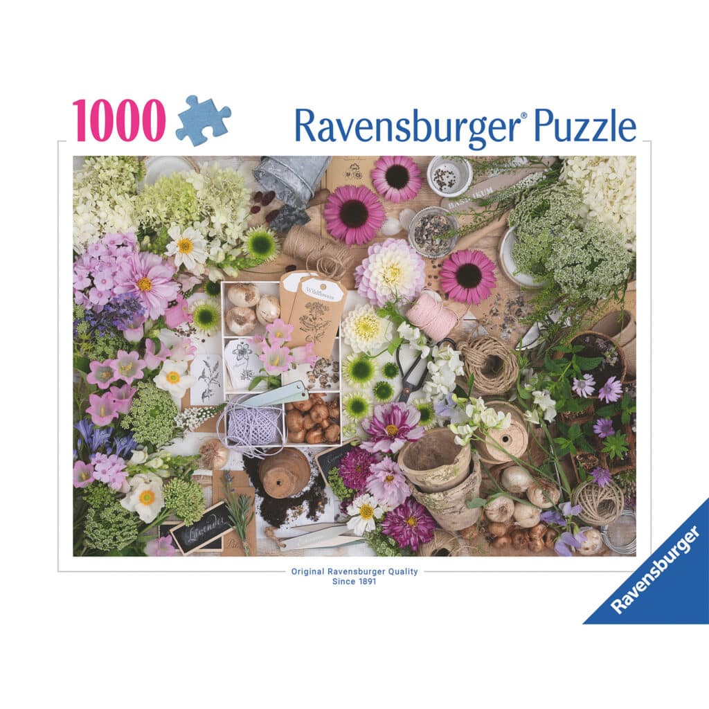 Ravensburger Pussel – Magnifik blomkärlek 1000 bitar