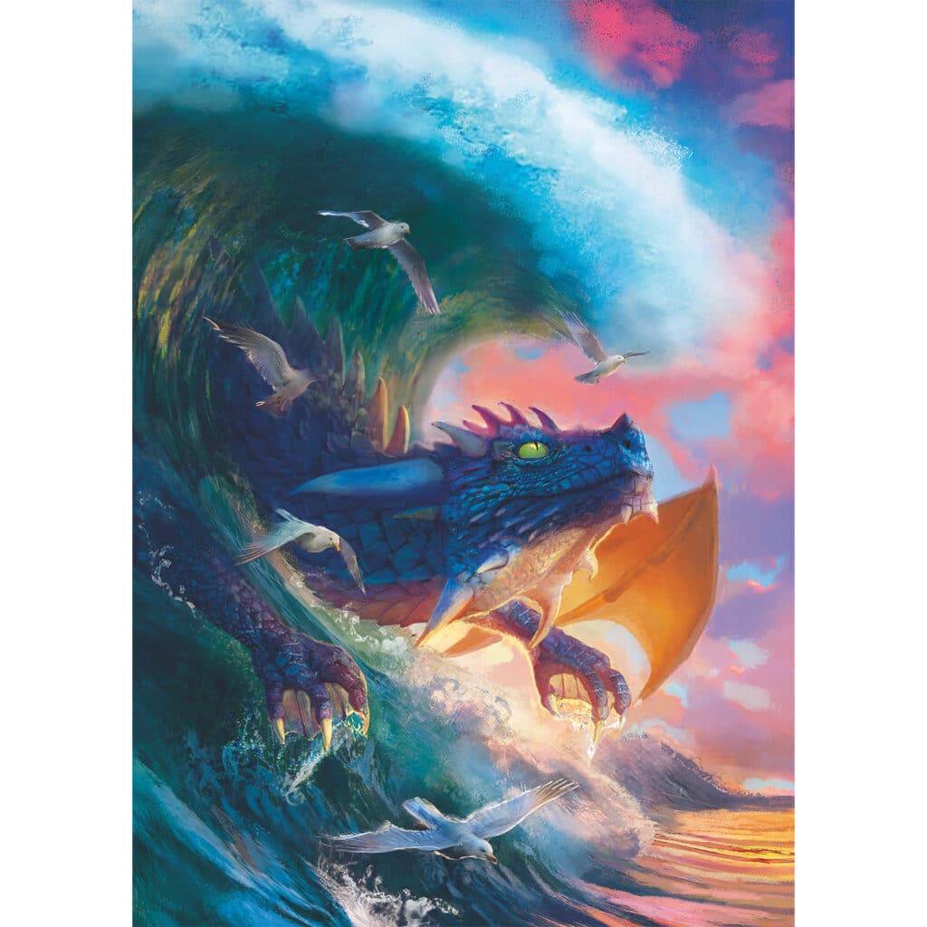 Ravensburger Pussel – Drakrace 1000 bitar