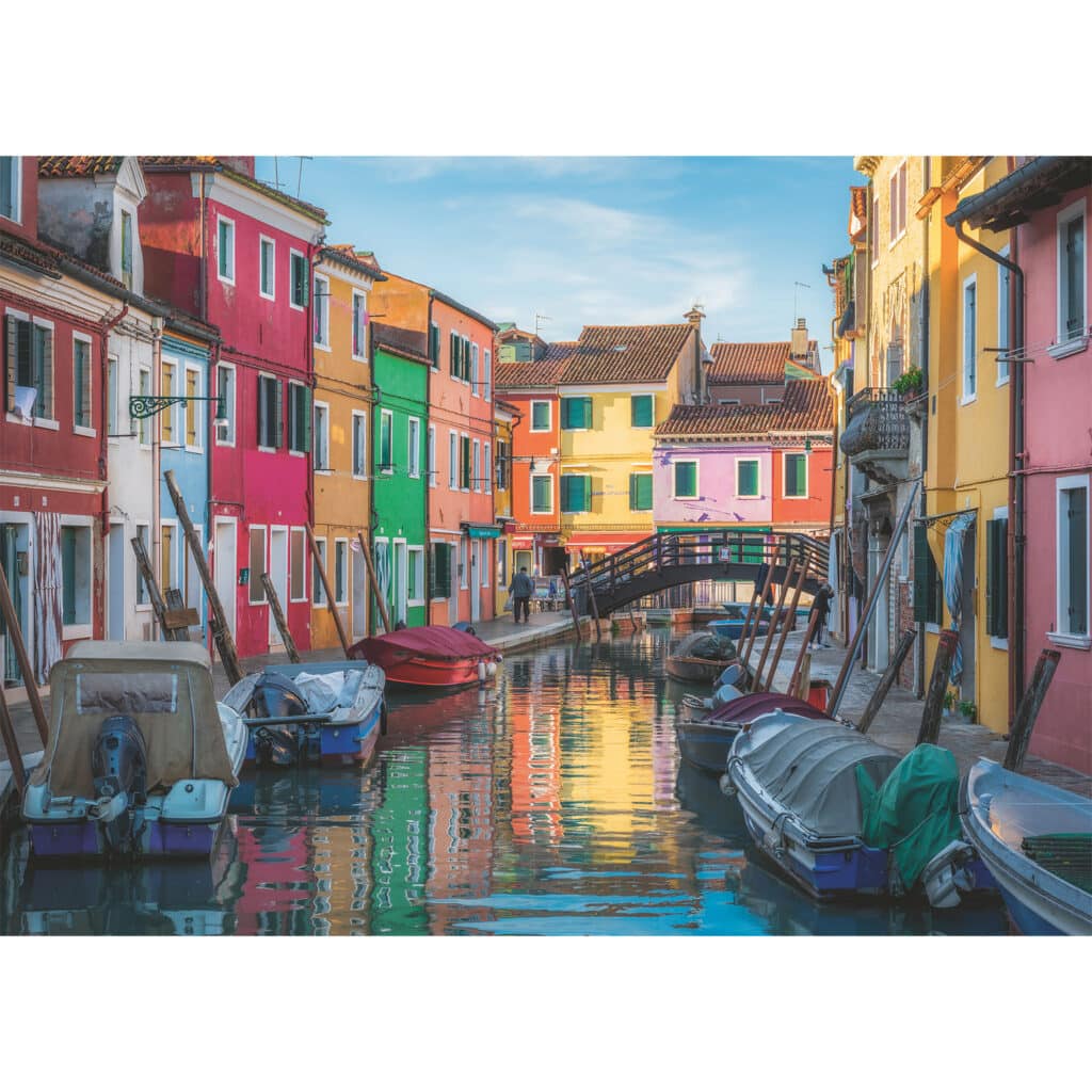 Pussel – Burano Canal, Venice 1000 bitar