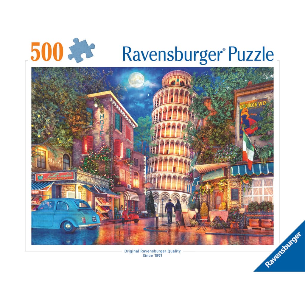 Pussel – Streets Of Pisa 500 bitar