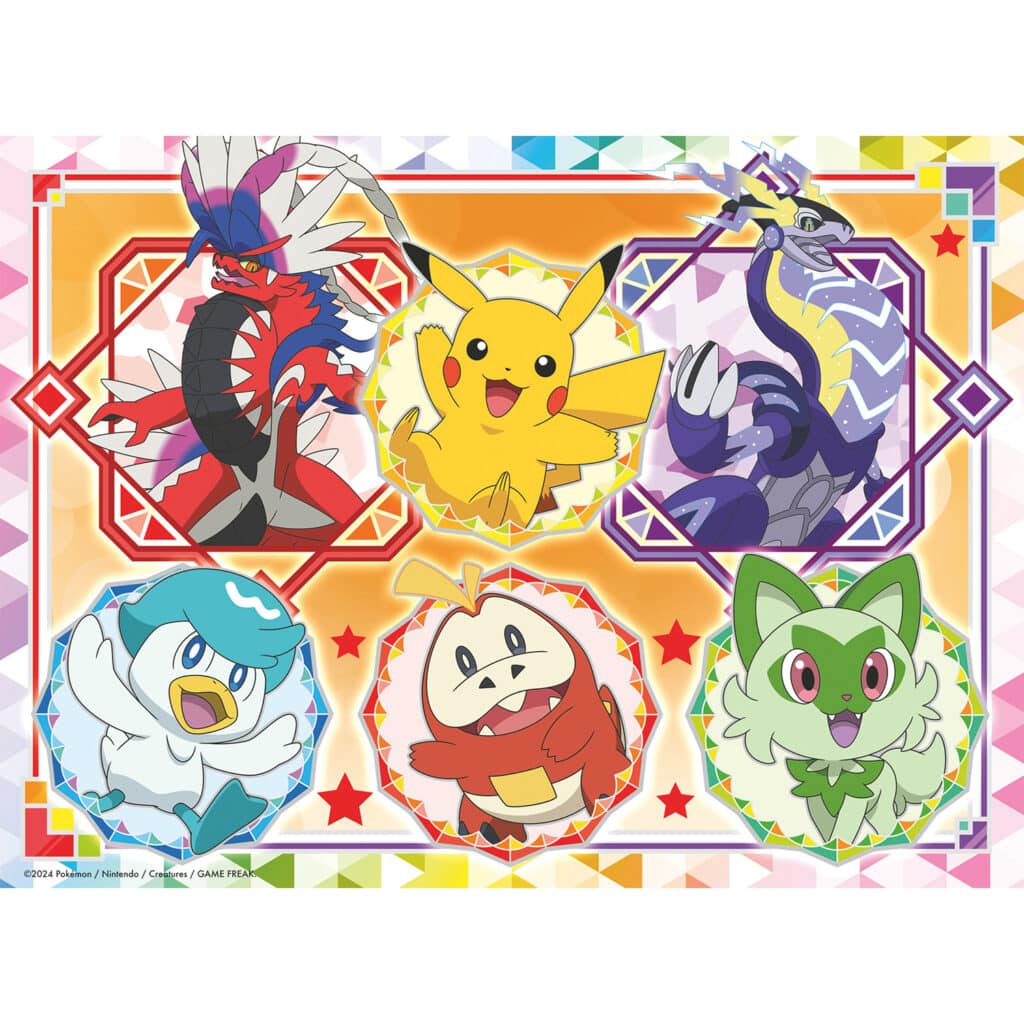Pussel – Pokémon 100 bitar