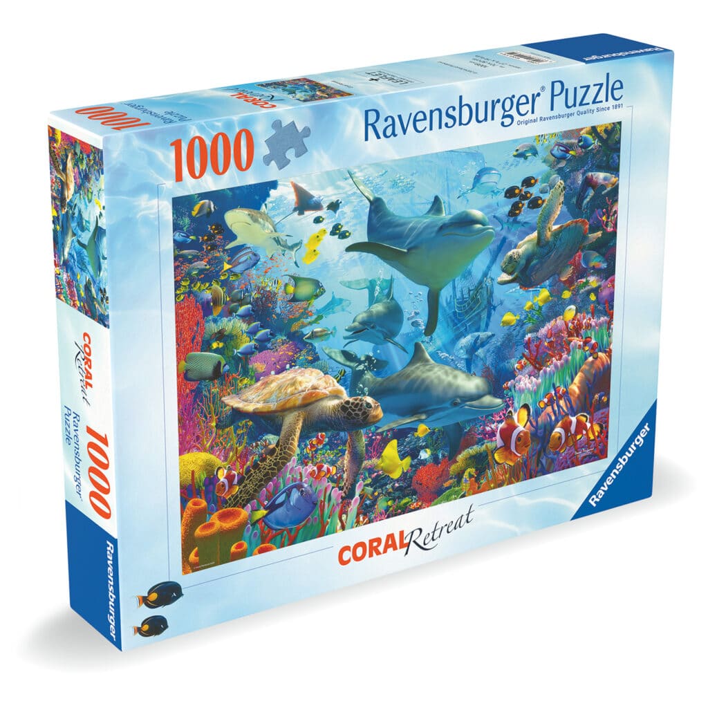 Ravensburger Pussel – Korallrev-retreat 1000 bitar
