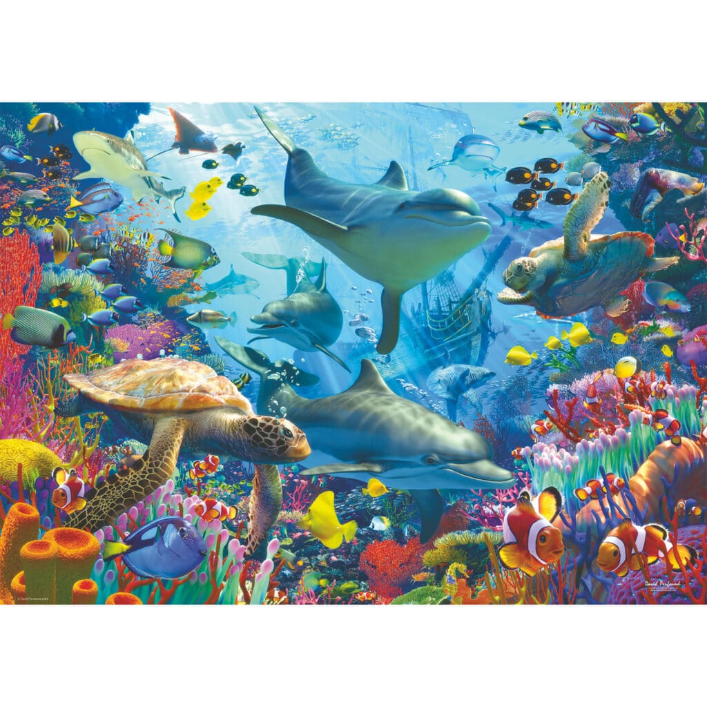 Ravensburger Pussel – Korallrev-retreat 1000 bitar