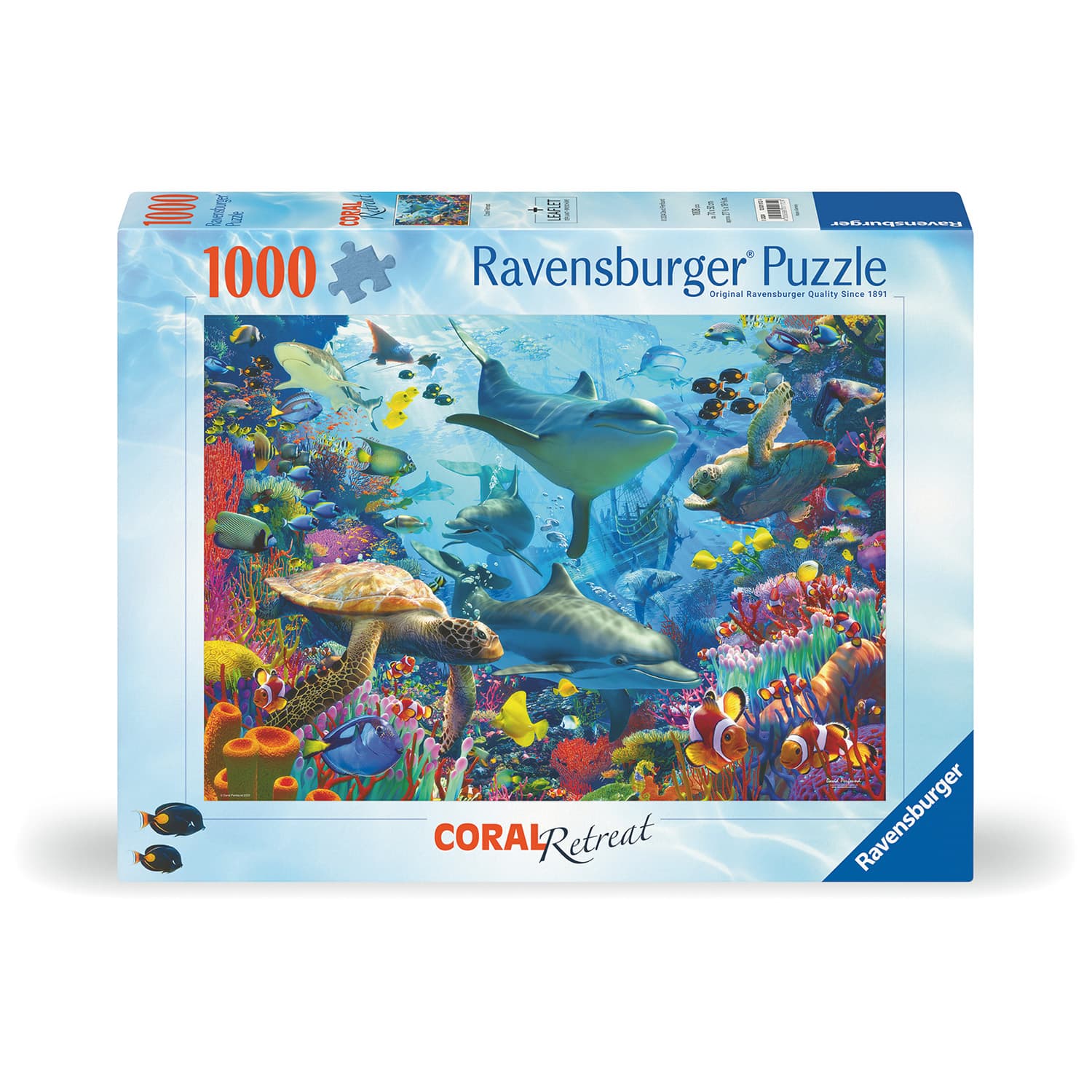 Pussel - Coral Reef Retreat 1000 bitar