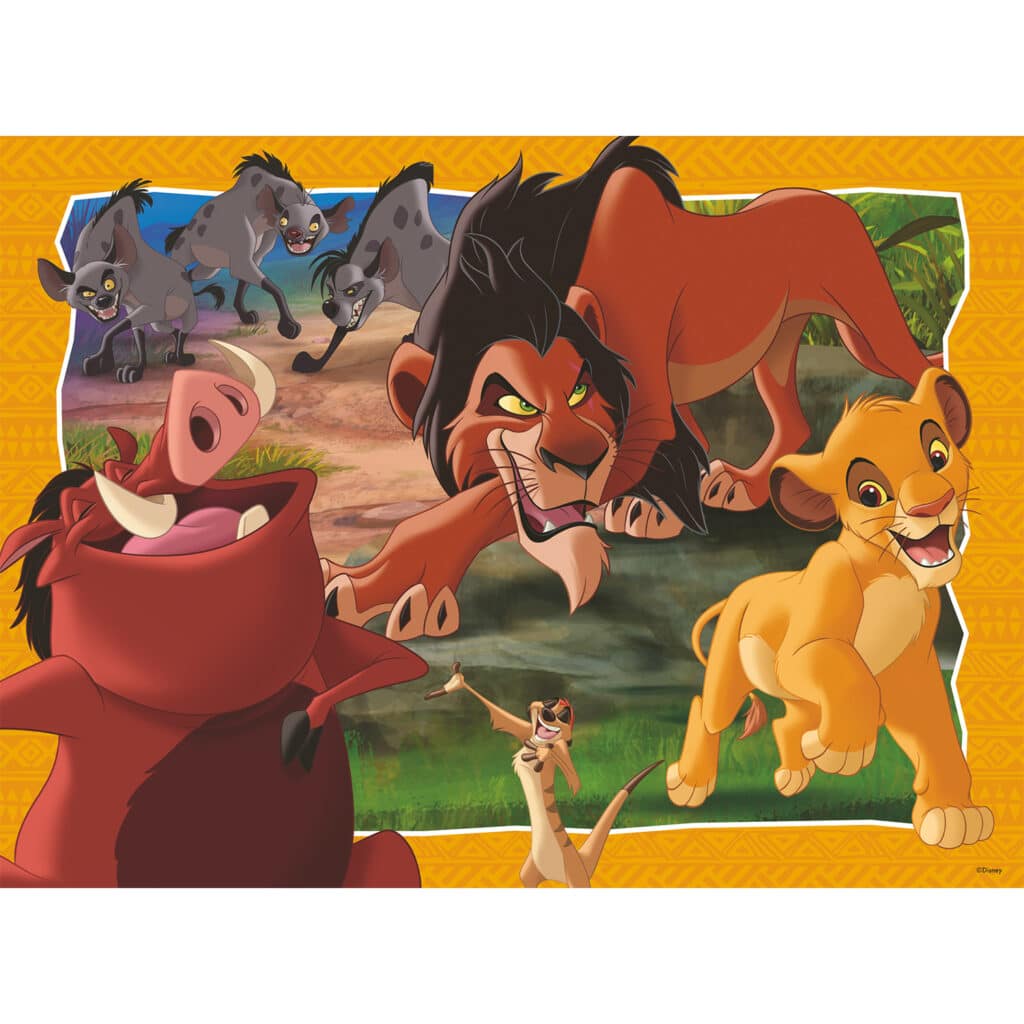 Ravensburger Pussel – Lejonkungen 200 bitar
