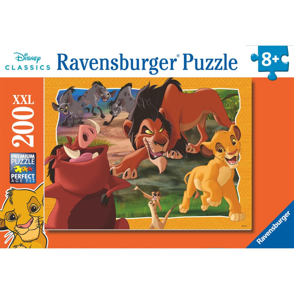 Ravensburger Pussel – Lejonkungen 200 bitar