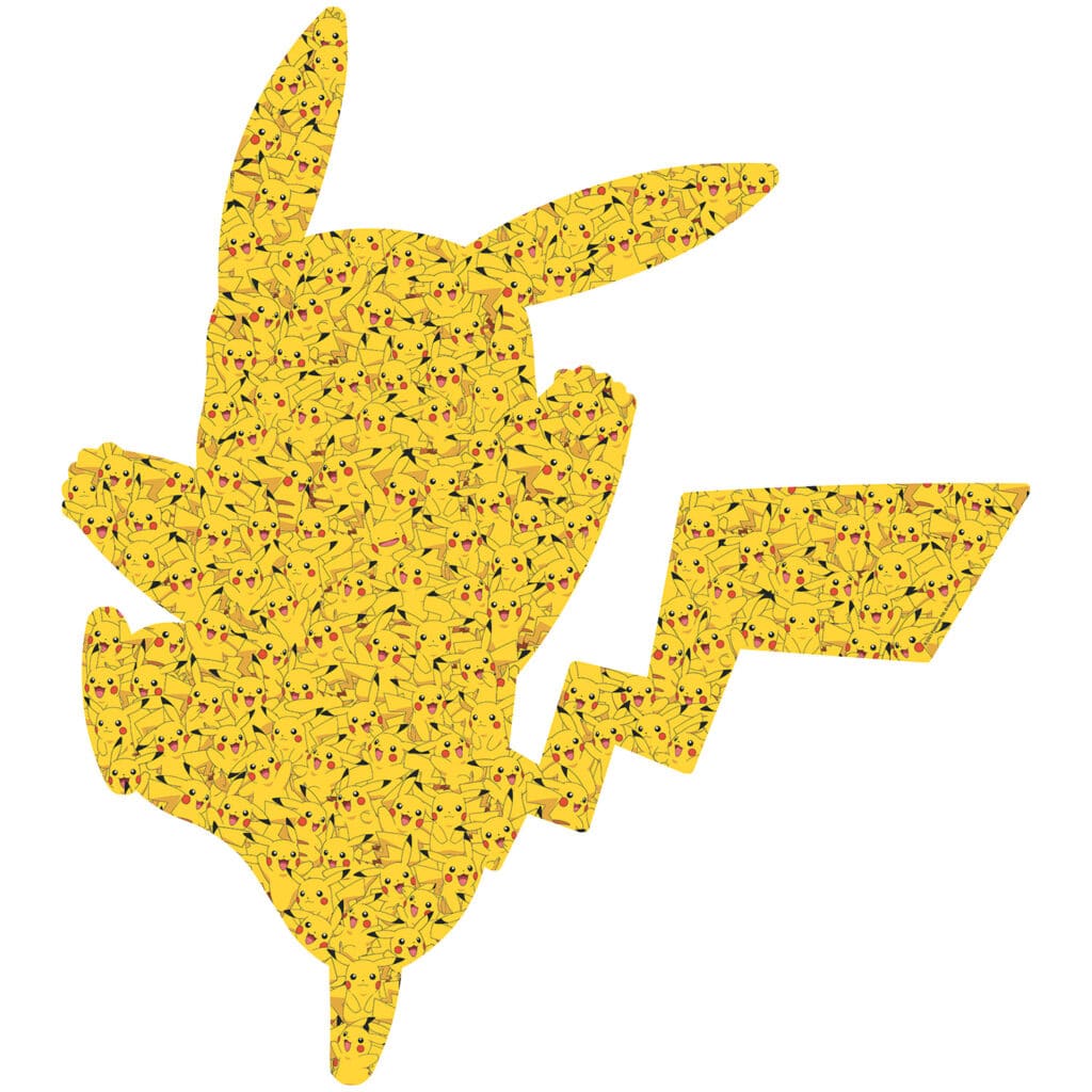 Pussel – Pokémon Shaped Pikachu 727 bitar