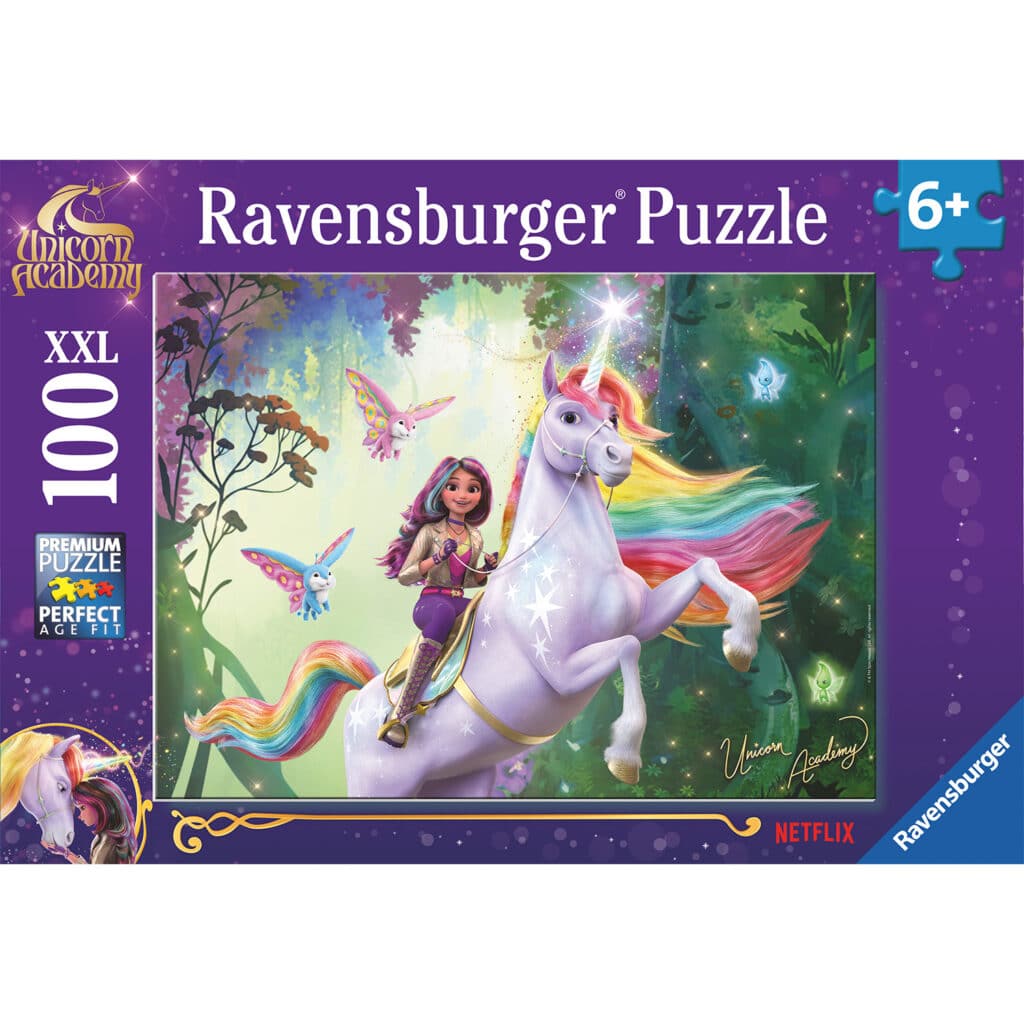 Ravensburger Pussel – Enhörningsakademin 100 bitar XXL