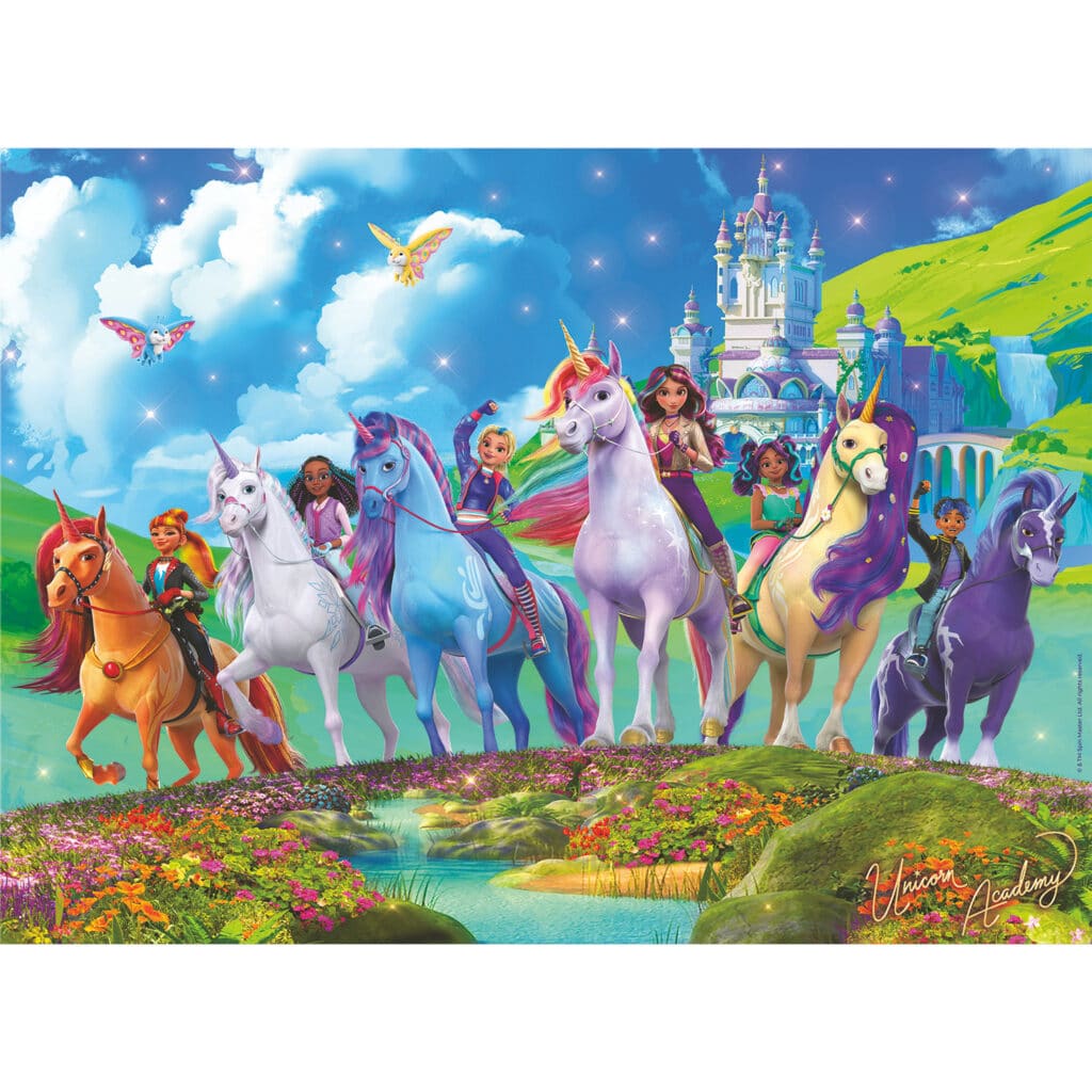Pussel – Unicorn Academy 200 bitar XXL