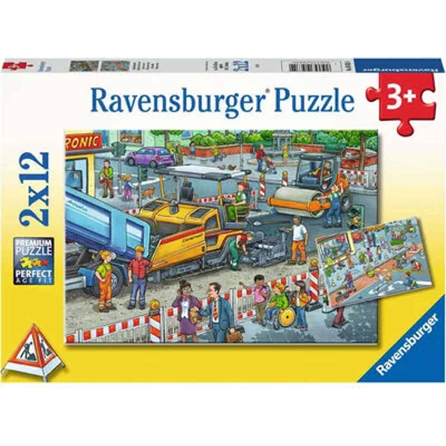 Pussel - Road Construction Site 2x12 bitar