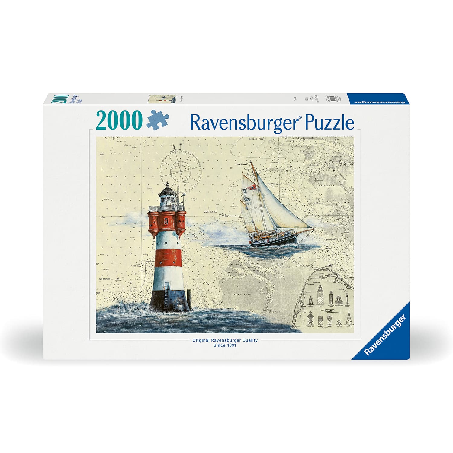 Pussel - Romantic Lighthouse 2000 bitar