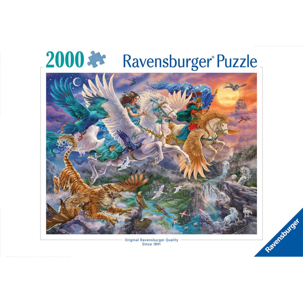 Ravensburger Pussel – Pegasus & vänner 2000 bitar