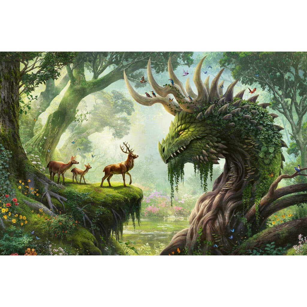 Ravensburger Pussel – Skogsdraken vaknar 3000 bitar