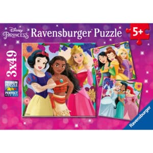 Pussel - Disney Princess 3x49 bitar