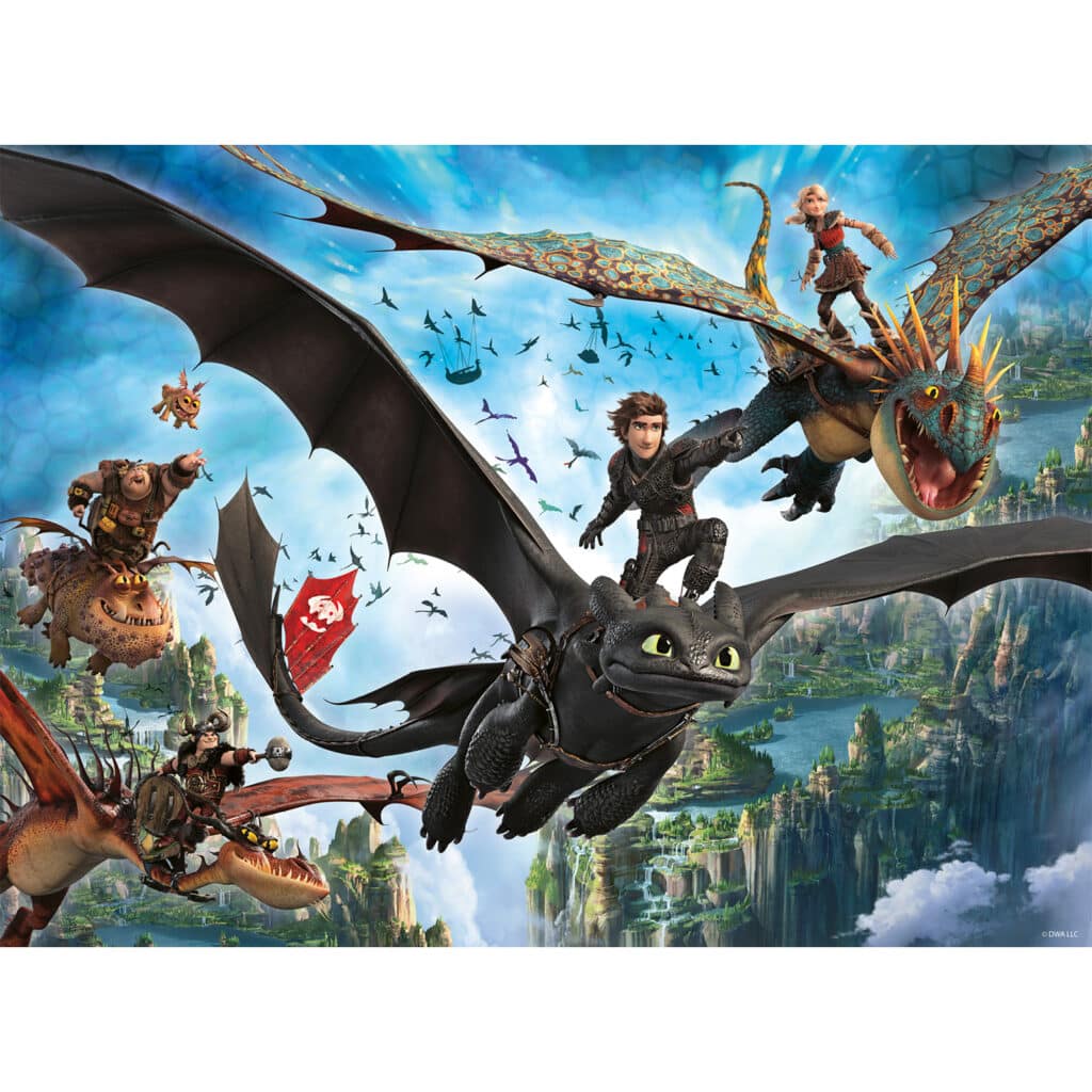 Pussel – Dragons New Movie 150 bitar