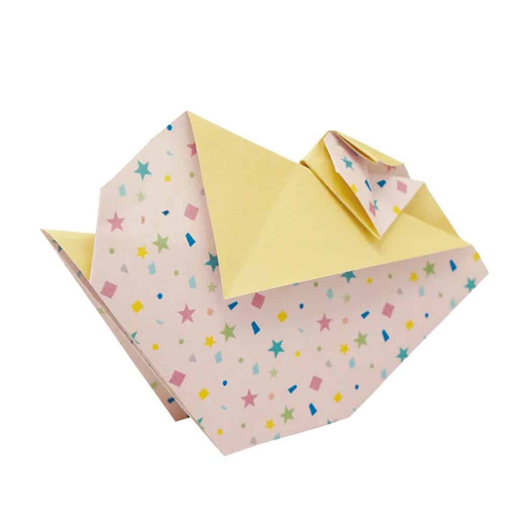 Pyssel – Funny Origami 15×15 cm, Kycklingar – Normal