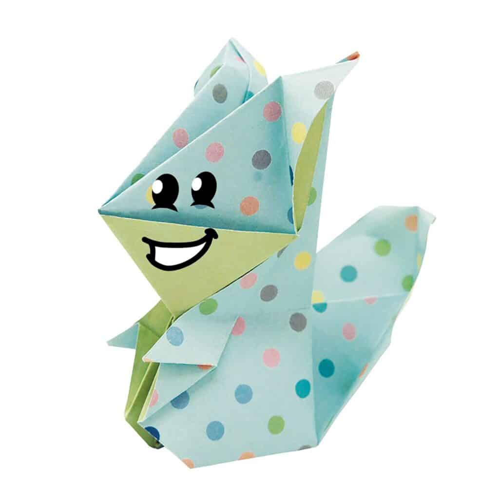 Pyssel – Funny Origami 15×15 cm Ekorrar – Normal