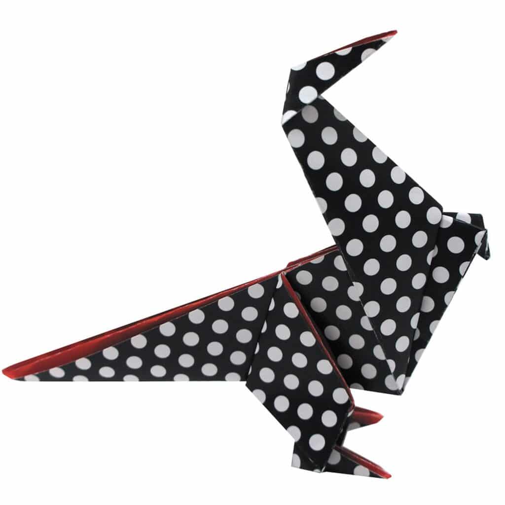 Pyssel – Funny Origami 20×20 cm Dinosaurier – Normal