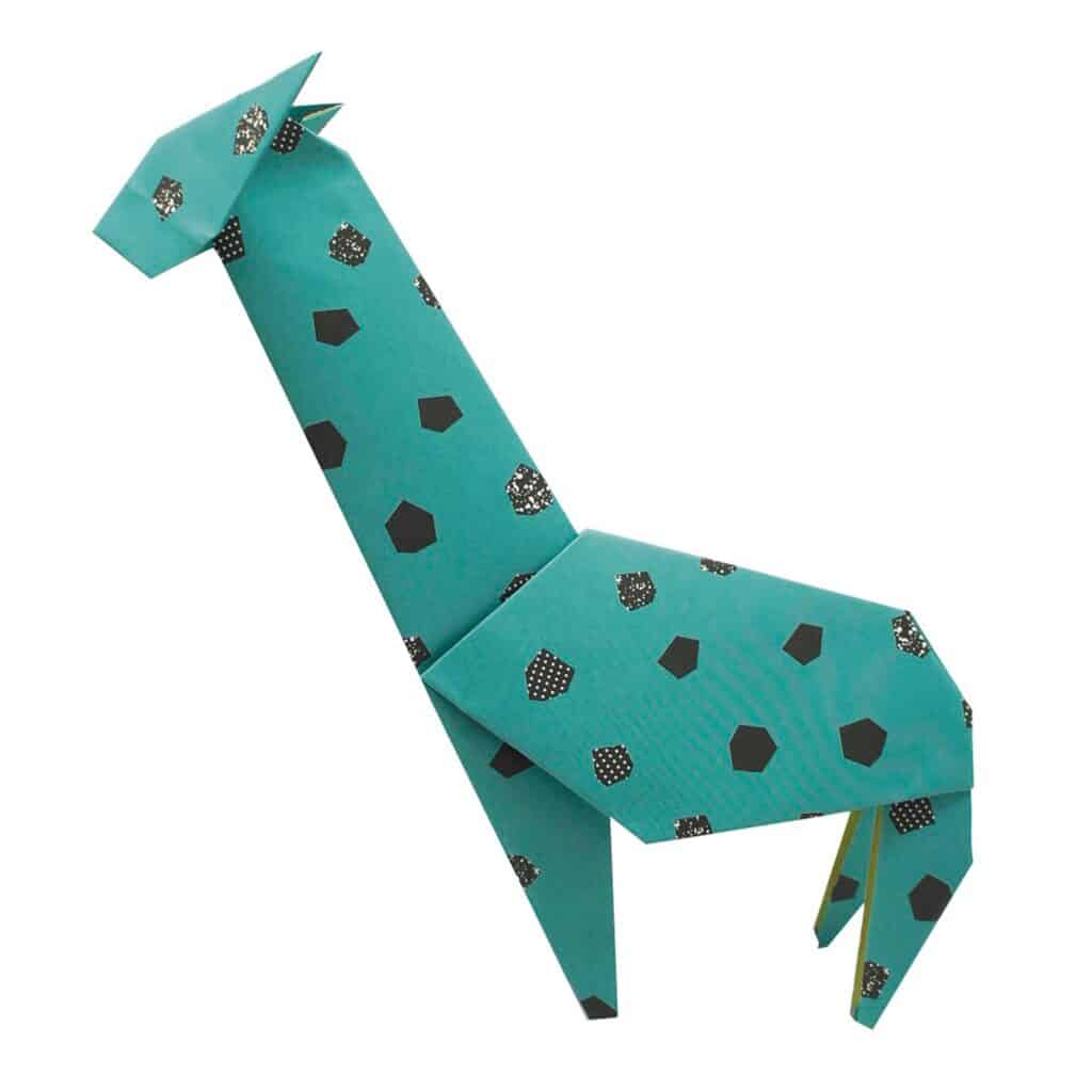 Pyssel – Funny Origami 20×20 cm Giraffer – Normal