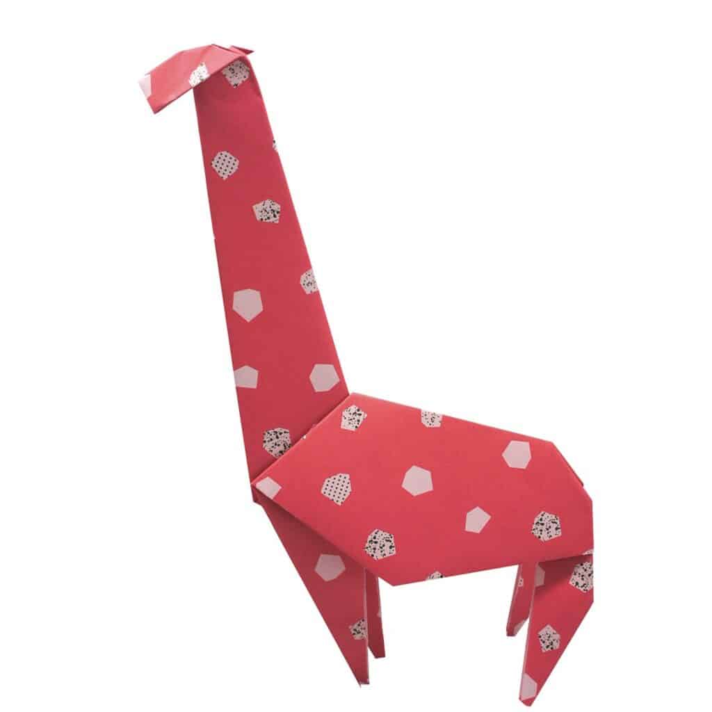 Pyssel – Funny Origami 20×20 cm Giraffer – Normal
