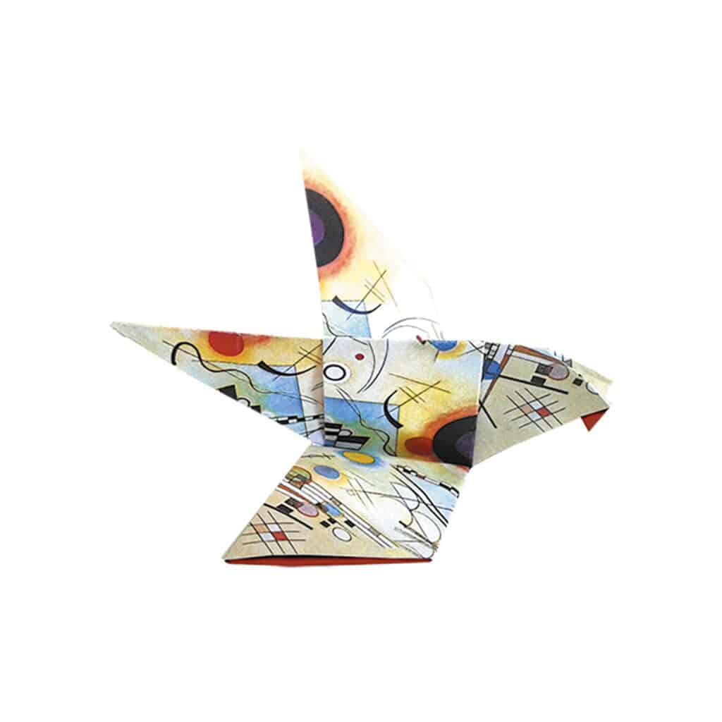 Pyssel – Art Origami: Vasilij Kandinsky Fåglar – Lätt