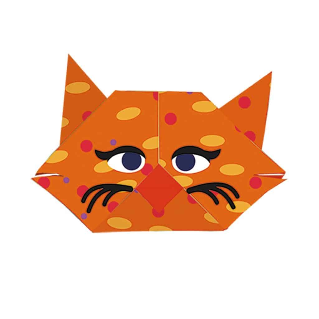 Pyssel – Kids Origami 15×15 cm – Katter