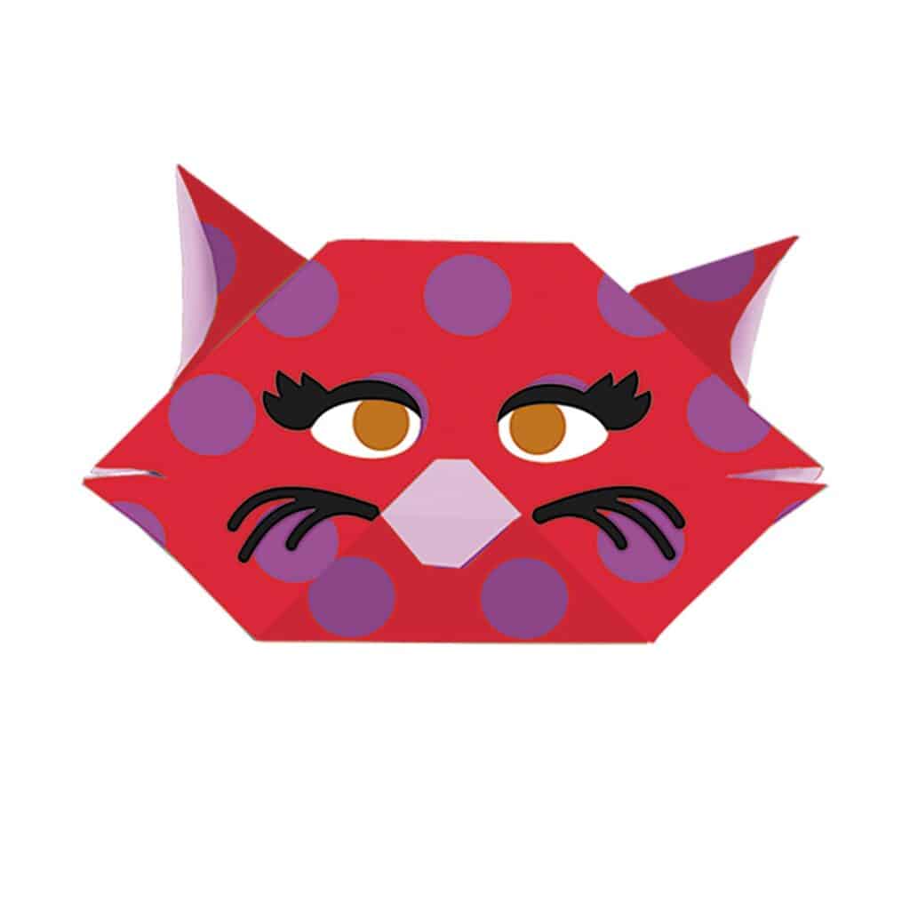 Pyssel – Kids Origami 15×15 cm – Katter