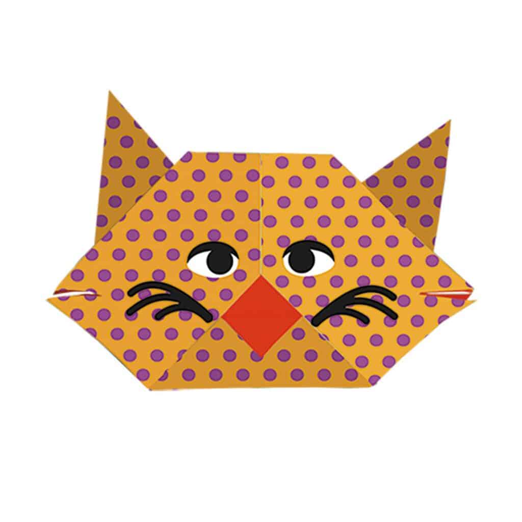 Pyssel – Kids Origami 15×15 cm – Katter