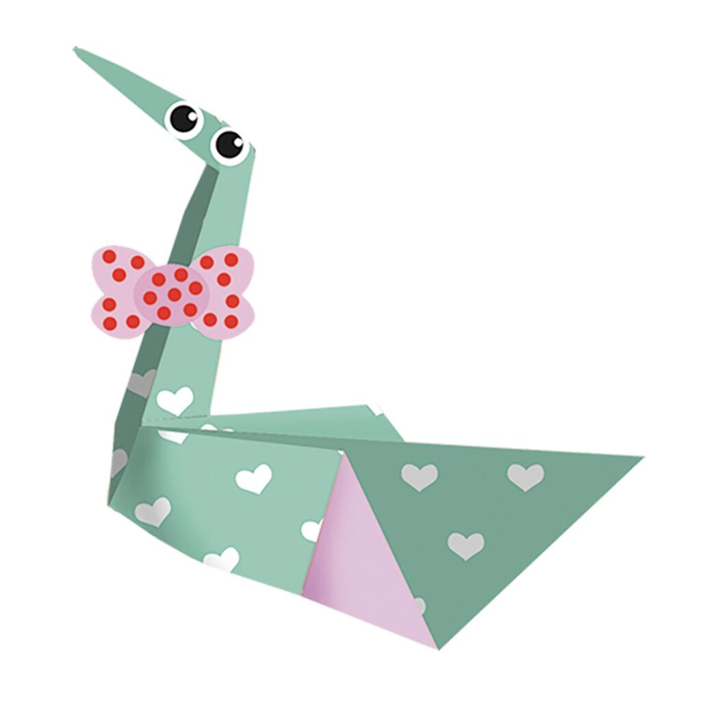 Pyssel – Kids Origami – Svanar