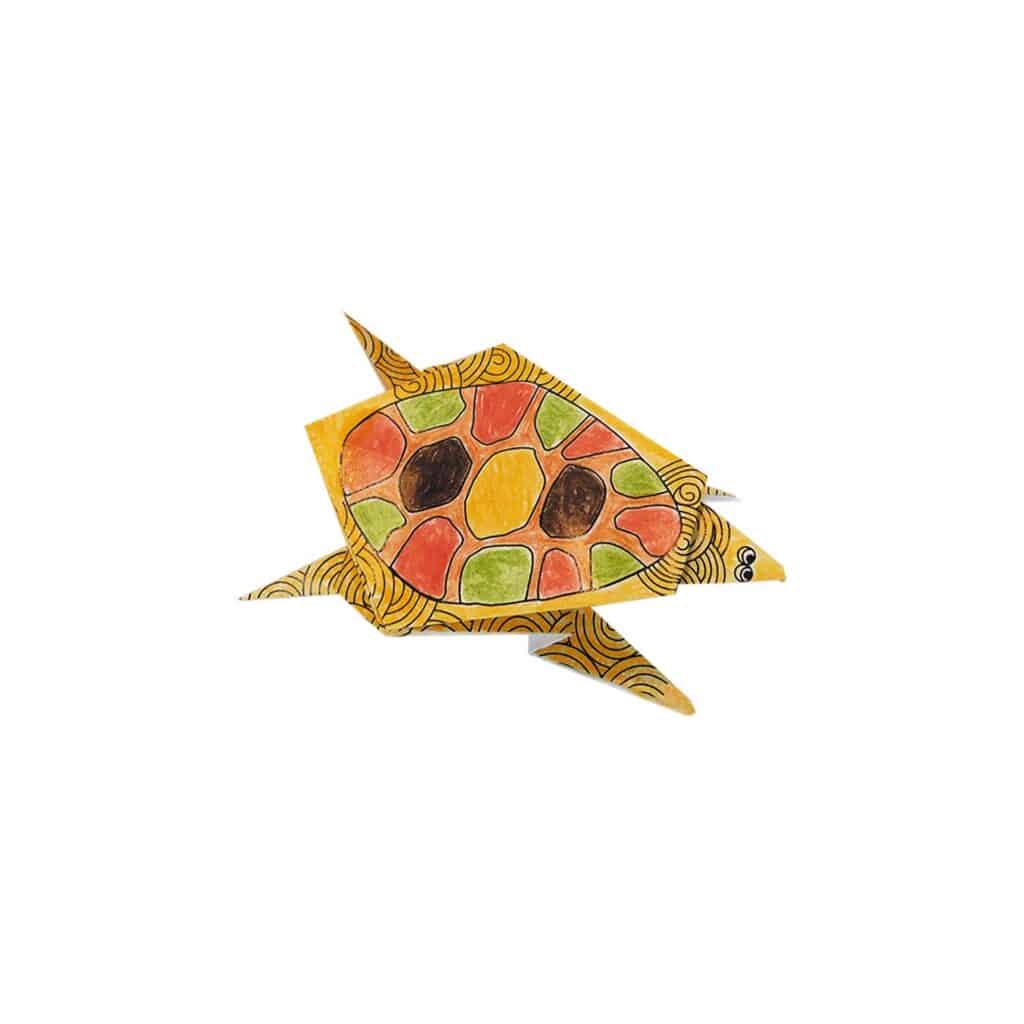 Pyssel – Coloring Origami – Sköldpaddor