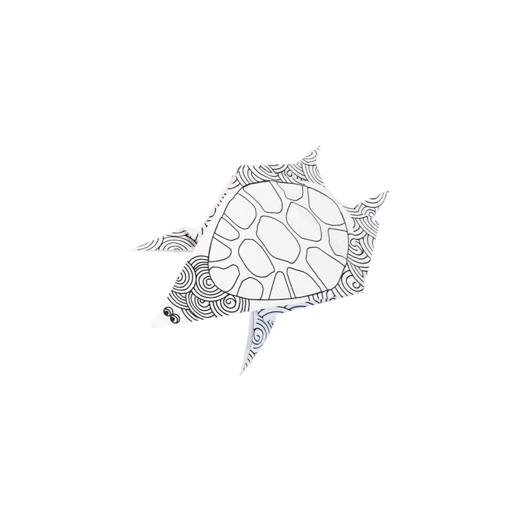Pyssel – Coloring Origami – Sköldpaddor
