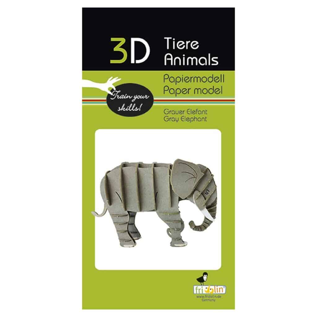 Pyssel – Grå Elefant