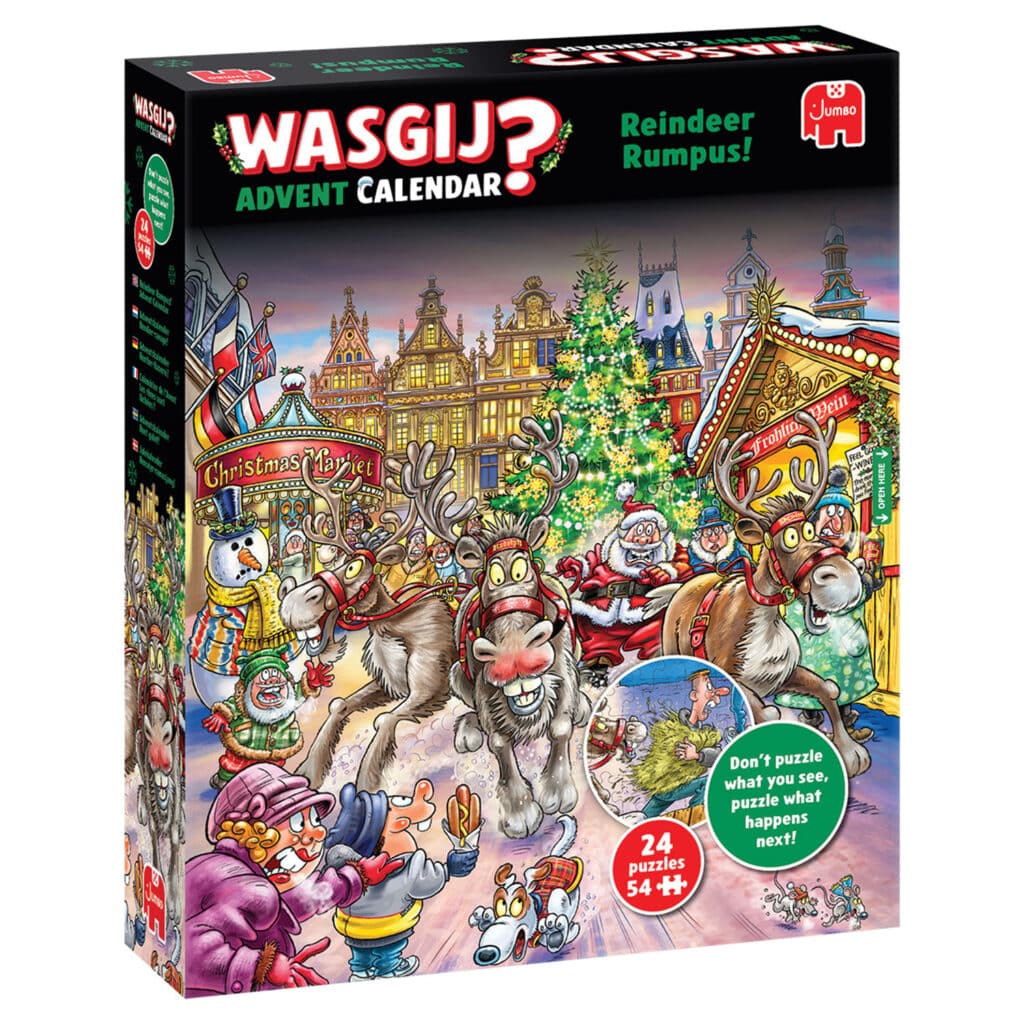 Pussel Julkalender – Wasgij Julkalender 2025