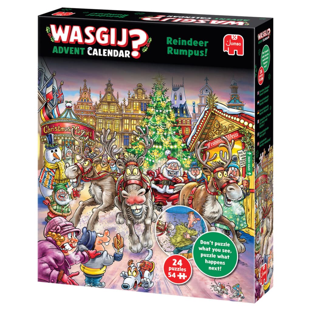 Pussel Julkalender – Wasgij Julkalender 2025