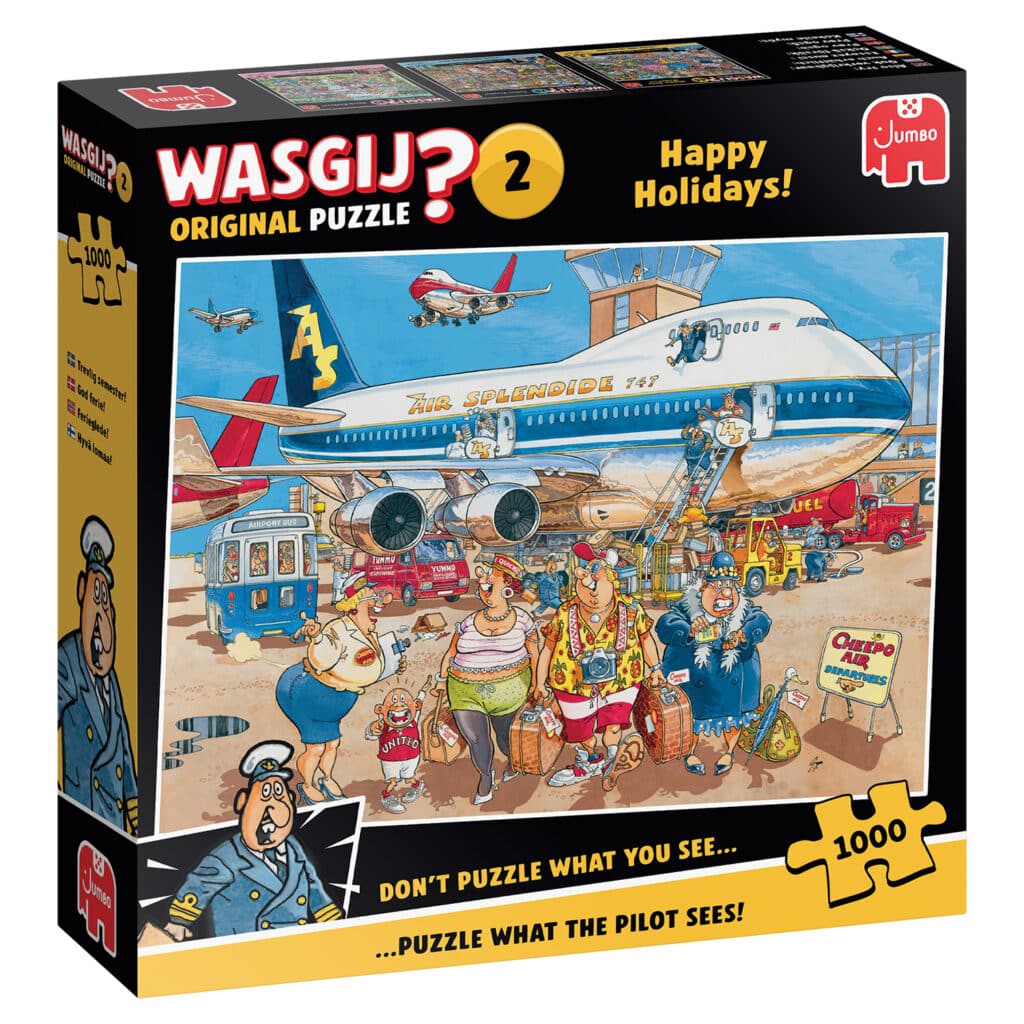 Pussel – Wasgij Orig 2, Glada dagar! 1000 bitar