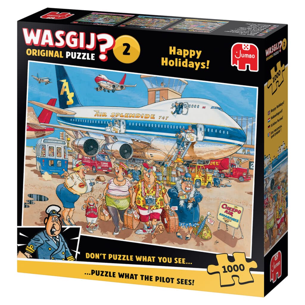 Pussel – Wasgij Orig 2, Glada dagar! 1000 bitar